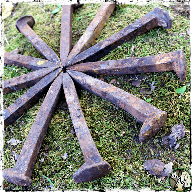 Iron Railroad Ties, Spikes, Property Protection Spells, Green Witch Living