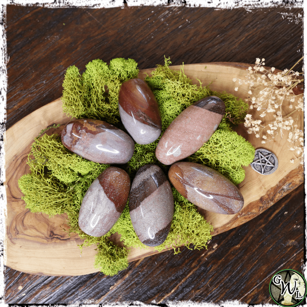Shiva Lingam Stone Crystals for Witches, Duality, Balance