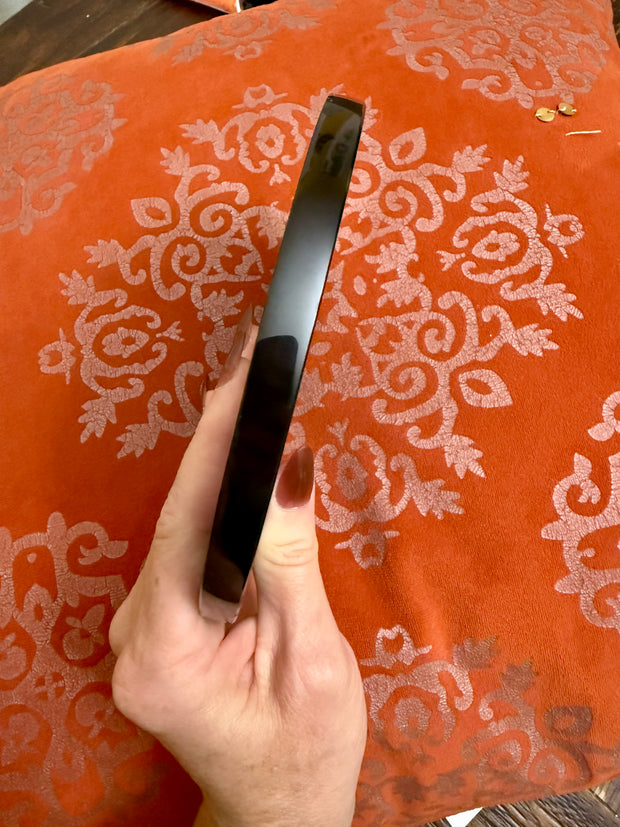 Black Obsidian Scrying Mirror | Divination, Visions