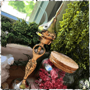 Spiral Goddess Incense Burner | Holds Cone or Granular Incense