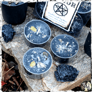 Armor Spell Candles for Banishing, Green Witch Living