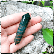 Bloodstone Crystal Wand, Purification, Healing, The Witch's Guide