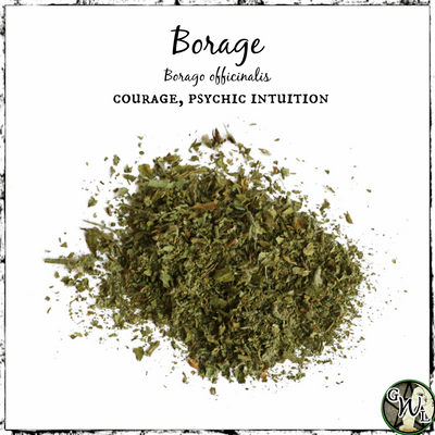 Borage Leaf, Organic | Courage, Psychic Intuition