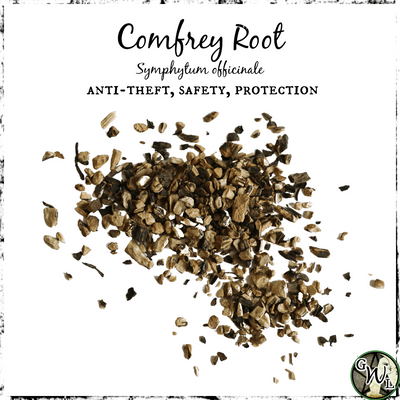 Comfrey Root, Organic | Anti-Theft, Safety, Protection