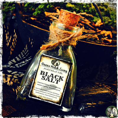 Witches Black Salt, Green Witch Living