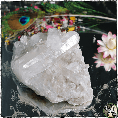 Clear Quartz Crystal Cluster | Energy Magnifier, Power Stone