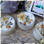 Spell Candles for Creativity, Inspiration, Green Witch Living