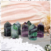 Fluorite Crystal Tower, Green Witch Living