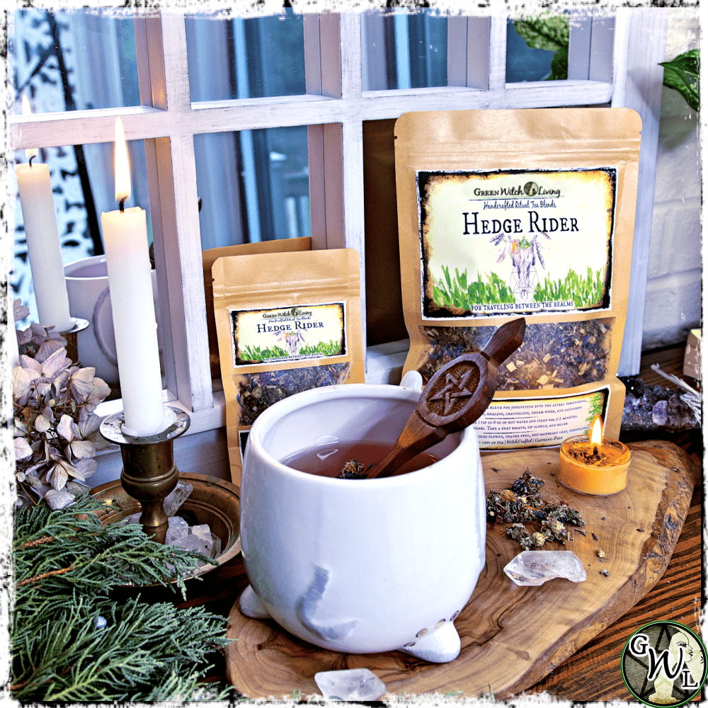 SMOKABLE RITUAL HERBS  Hedge Witch  Tea