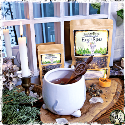 Hedge Rider Ritual Tea Blend, Green Witch Living