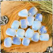 Tumbled Opalite Crystals for Witches, Green Witch Living