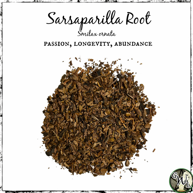 Sarsaparilla Root, Organic  Passion, Longevity, Abundance