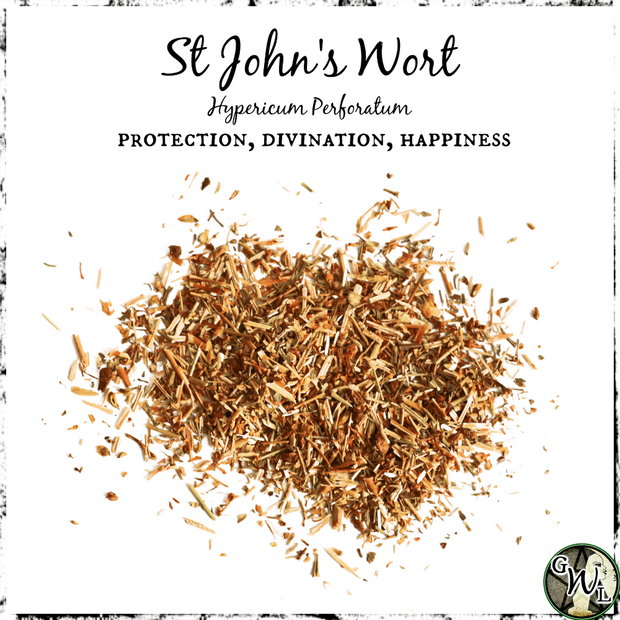 St John's Wort Herb for Witches, Green Witch Living