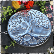 Tree of Life Incense Burner Plate | Incense Holder, Decor Dish